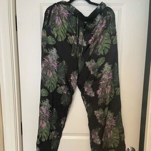 Baja East Silk Pants NWOT